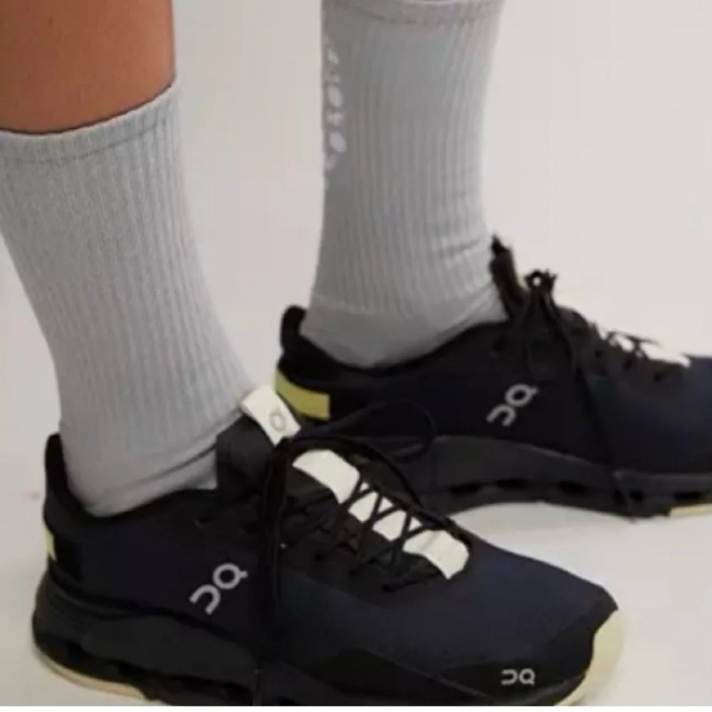 FP Movement Last Lap Tube Socks (Steel/White) NWT